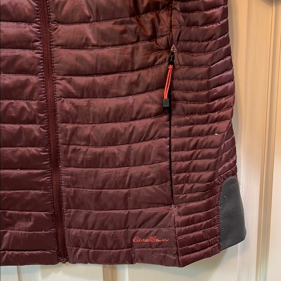 Eddie Bauer First Ascent Goose Down Full Zip Closure Jacket - Size Medium Tall - Picture 9 of 16